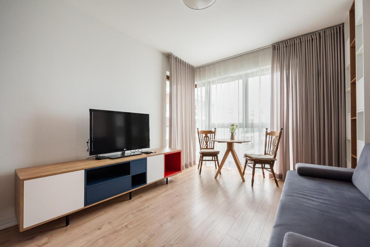 Postepu Comfort Apartment Varşovia Exterior foto